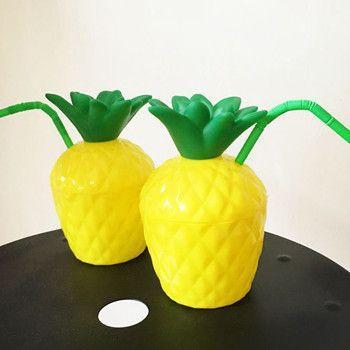 2 Pack - Floating Plastic Pineapple Cup - It's Pool Time! - Next Deal Shop
 - 4