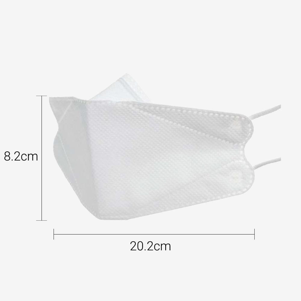 10 Pcs 3D-Fit Disposable Face Masks (KN95) (comparable to N95/ EU FFP2)