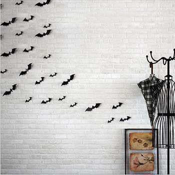 12 Pcs 3D Bat Decoration Wall Sticker