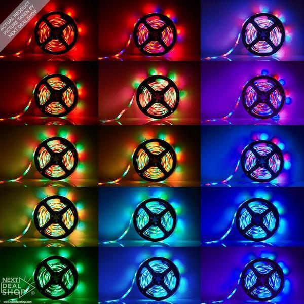 16ft Color Changing 300 LEDs Light Strip with Remote Control