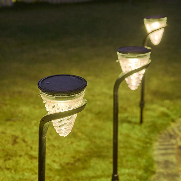 2 in 1 Solar-Powered Landscape And Wall Light