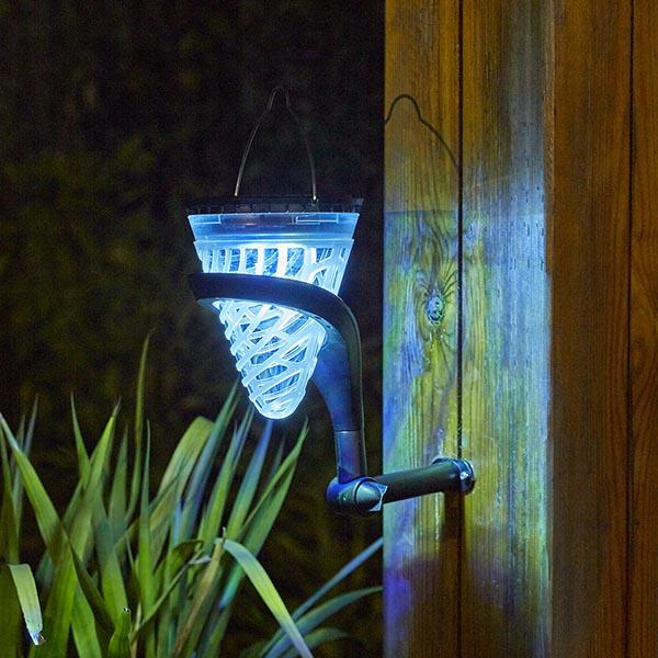 2 in 1 Solar-Powered Landscape And Wall Light