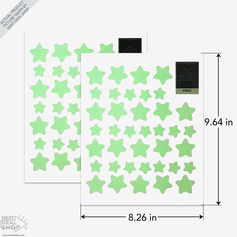 10 Sheet Twinkle Star Wall Stickers